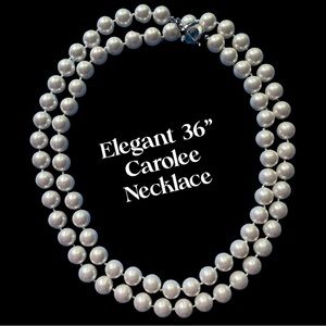 Carolee Necklace 36 inch EUC